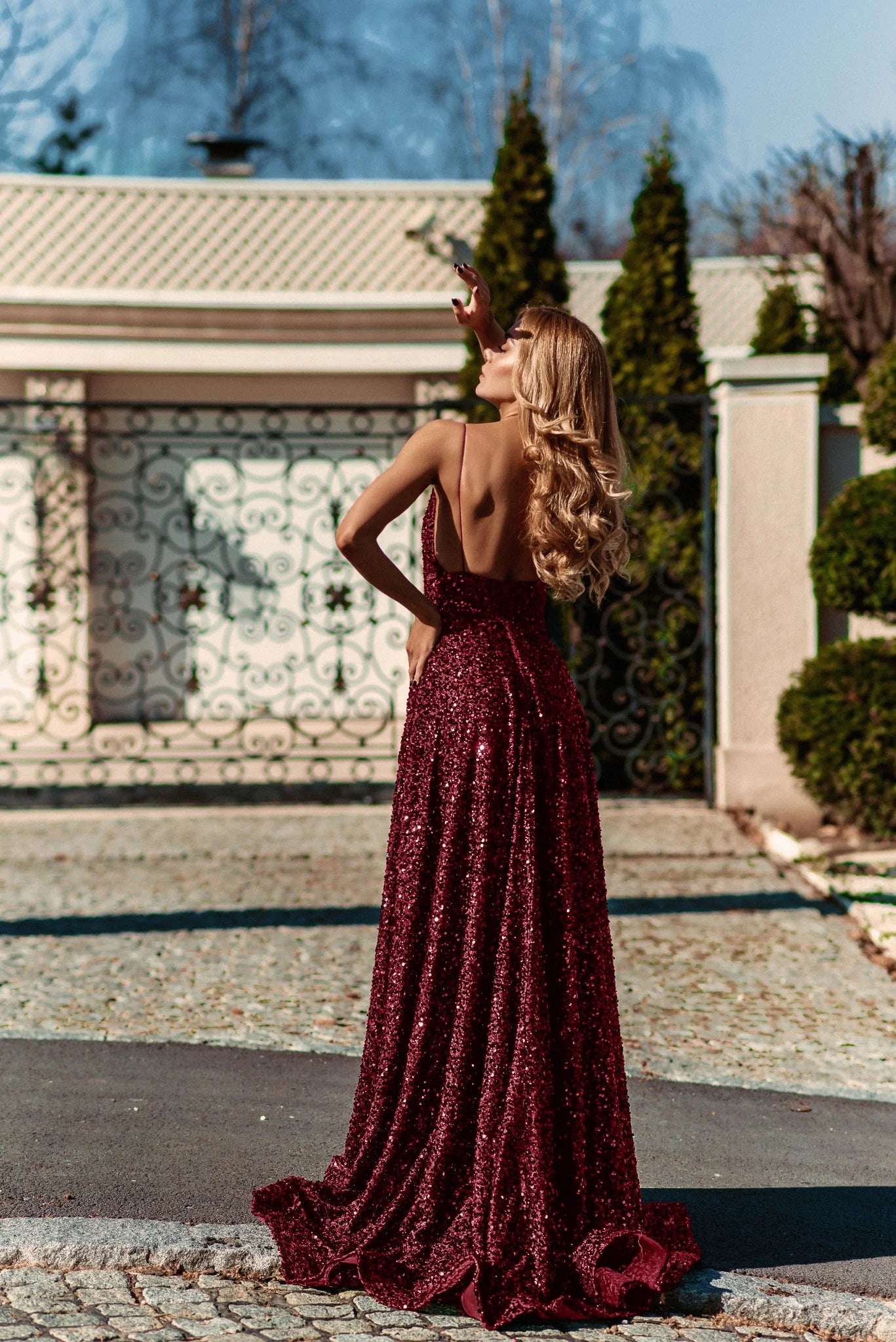 FORMAL EVENING DRESS STYLE TBCTH123