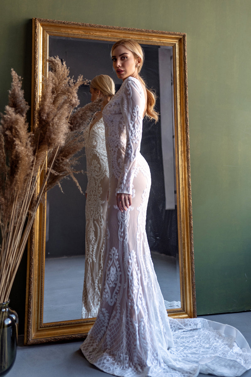 Wedding Dress Under $1000 Style THB021