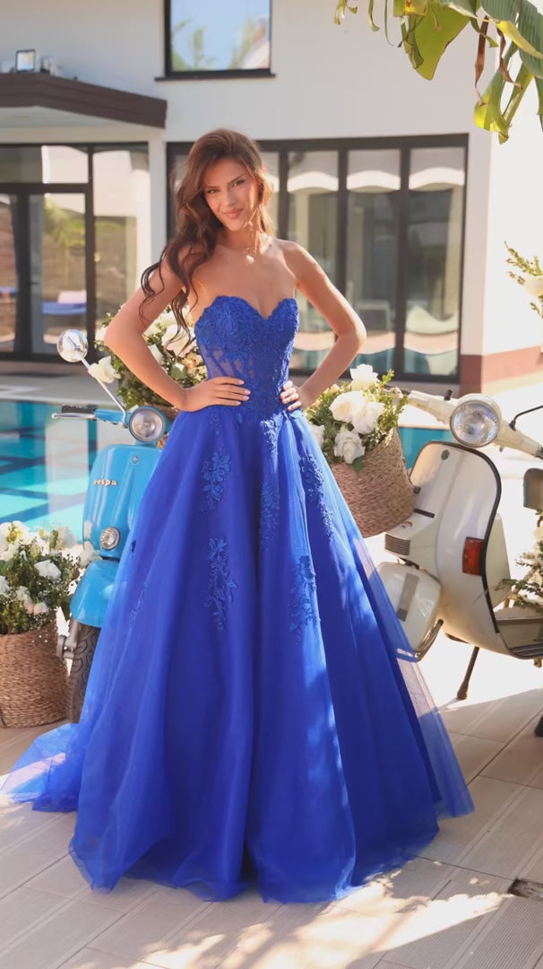 FORMAL EVENING PROM STYLE 89011